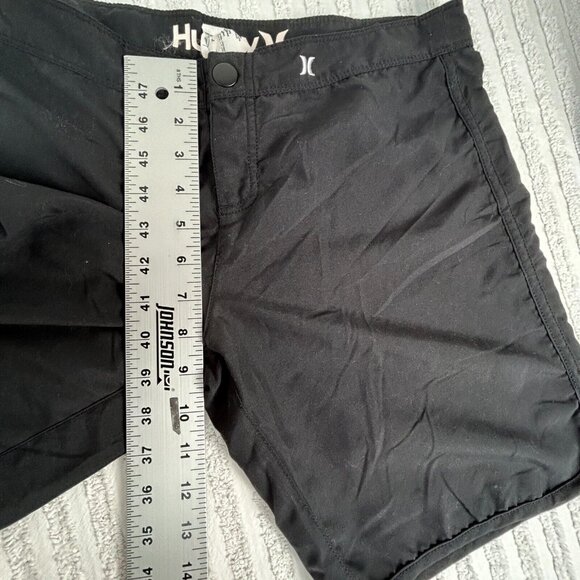 Hurley Supersuede Mens Shorts Size 7 Black Beachrider Boardie Surf Swimwear - Picture 7 of 9